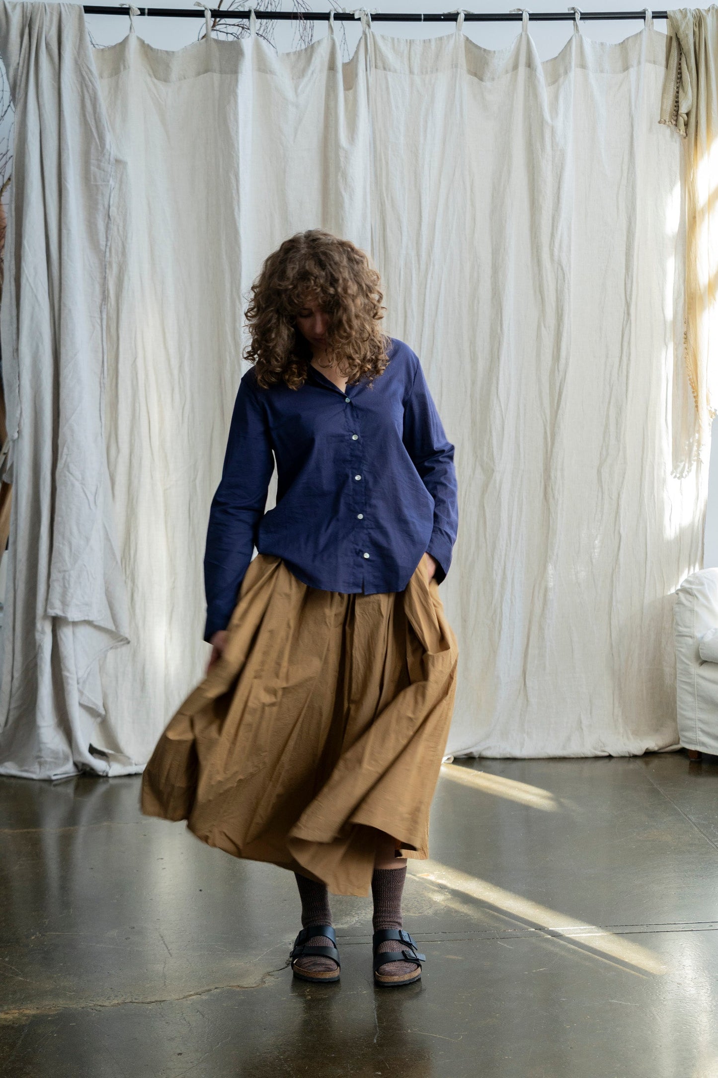 Tulum Skirt Ochre