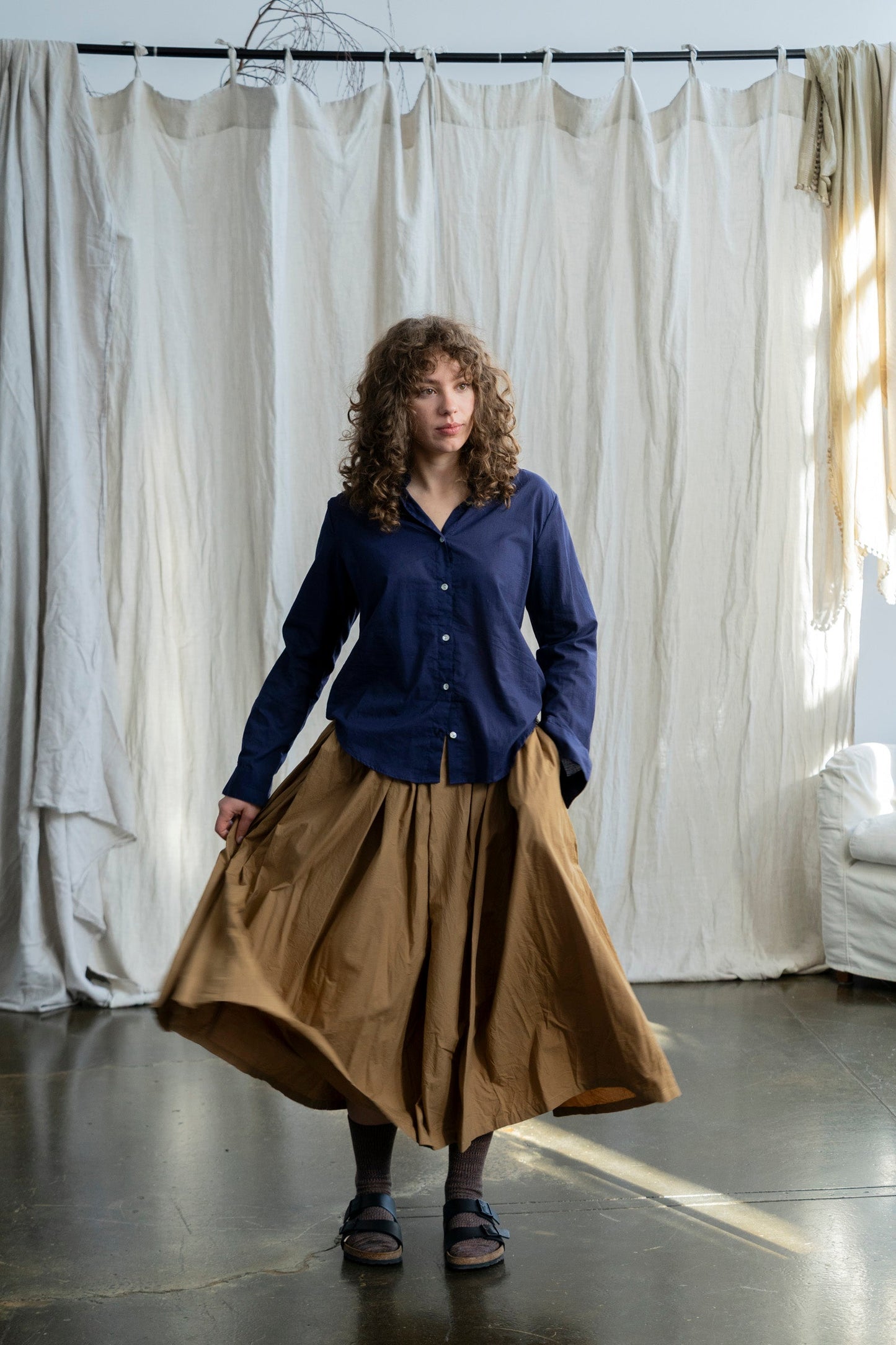 Tulum Skirt Ochre