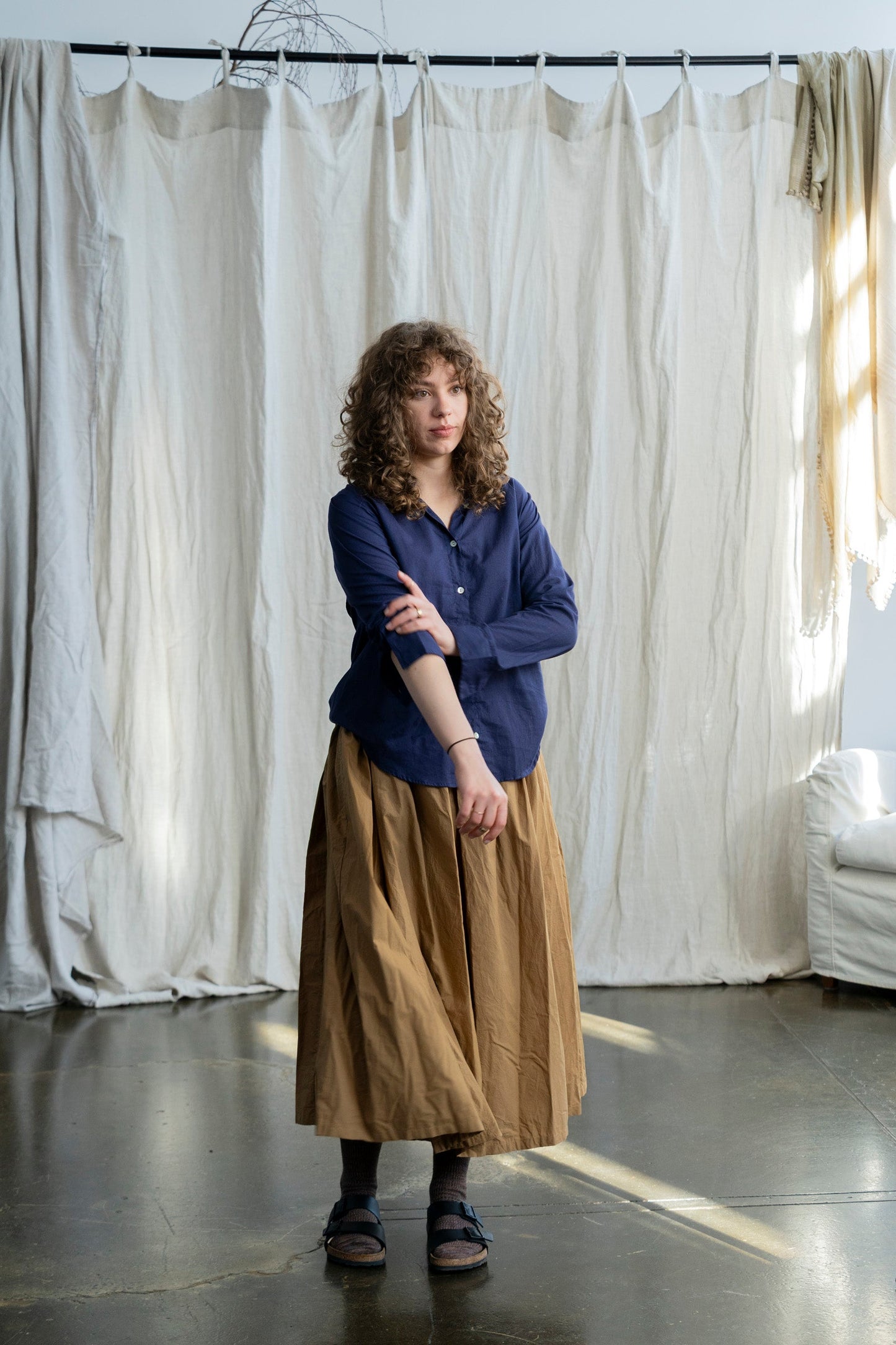 Tulum Skirt Ochre