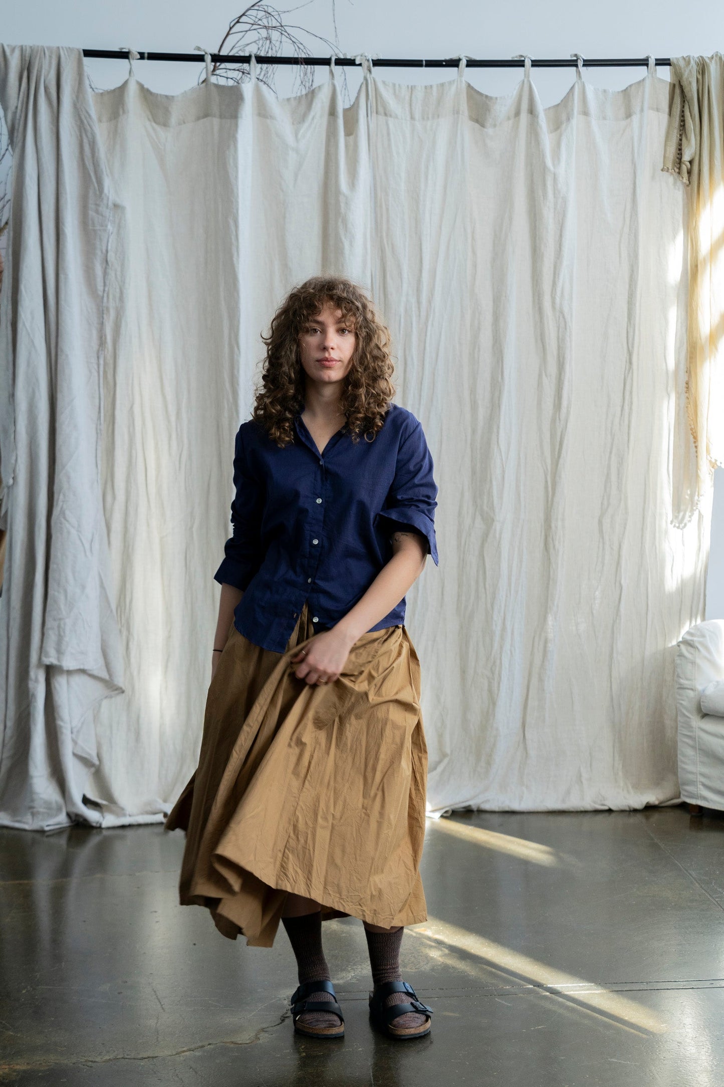 Tulum Skirt Ochre