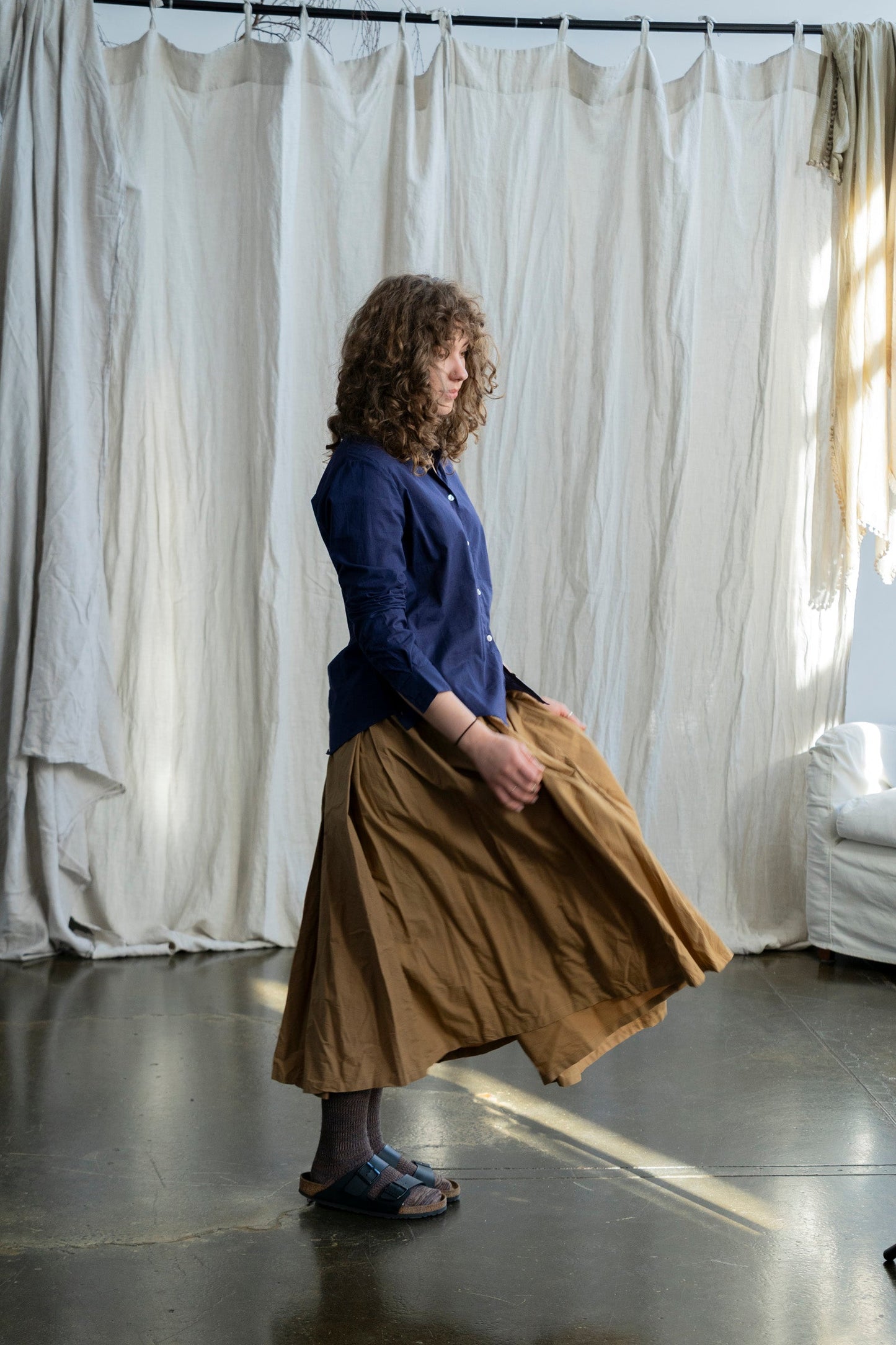 Tulum Skirt Ochre