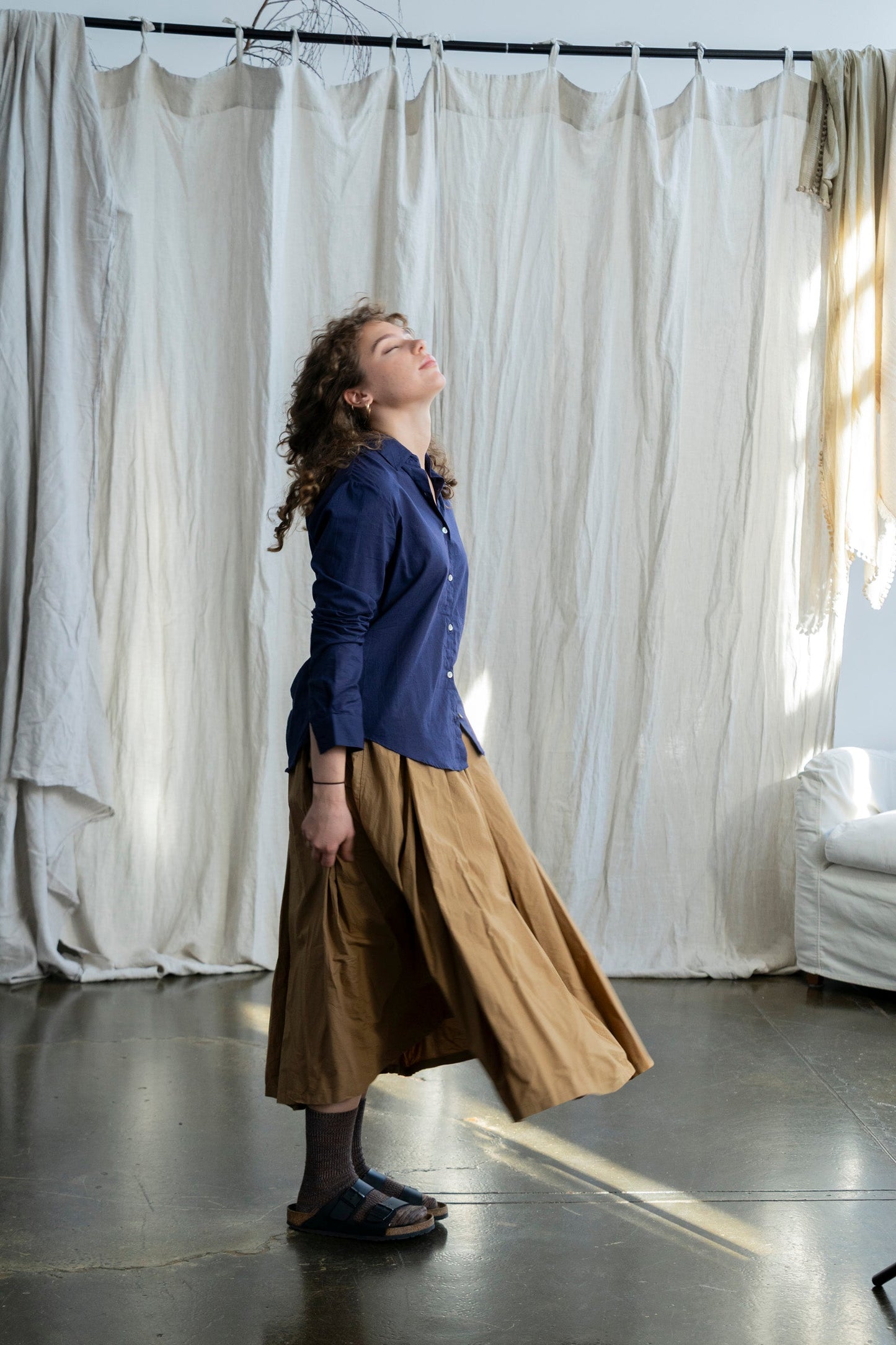 Tulum Skirt Ochre